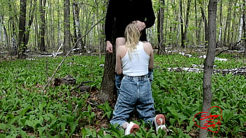 [Blonde, Couple, In Forest] Sex Moussorgsky S