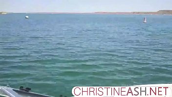 [Boobs, Cam, Fake Tits] Christineash Net Christine On Her Boat
